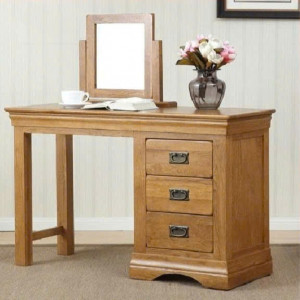 French Oak : Bàn Trang Điểm Và Gương 45 x 55cm